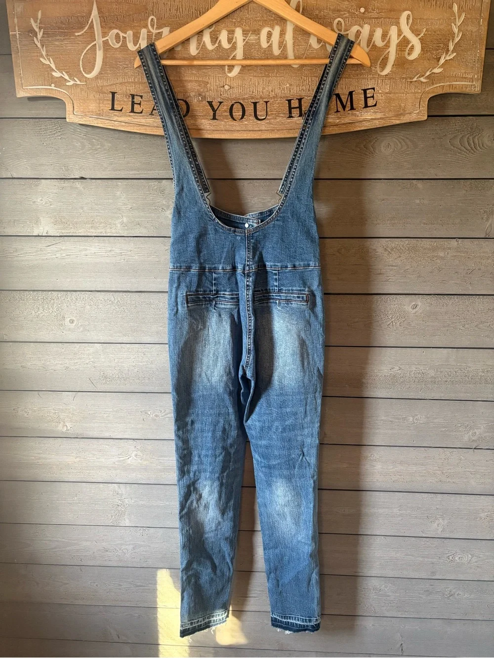 NWT Forever 21 Denim Overalls - Picture 3 of 8